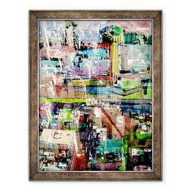 Tablou inramat - David Studwell - Metropolis II, 60 x 80 cm - - Roveli