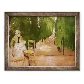 Tablou inramat - Edgar Degas - in Jardin du Luxeumbourg, 60 x 80 cm - - Roveli