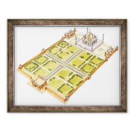 Tablou inramat - Fernando Aznar Cenamor - Taj Mahal. Adra, 60 x 80 cm - - Roveli