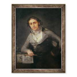 Tablou inramat - Francisco Jose de Goya y Lucientes - Portretul unui barbat, 60 x 80 cm - - Roveli