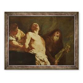Tablou inramat - Giulia Lama - Martiriul Sfantului Ioan Evanghelistul, 60 x 80 cm - - Roveli