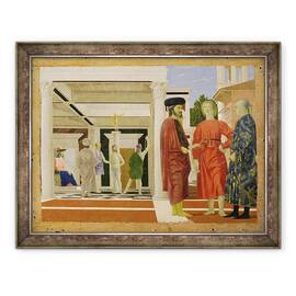 Tablou inramat - Piero della Francesca - Flagelarea lui Hristos, 60 x 80 cm - - Roveli