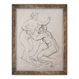 Tablou inramat - Pierre Auguste Renoir - Raul Scamander, 60 x 80 cm - - Roveli