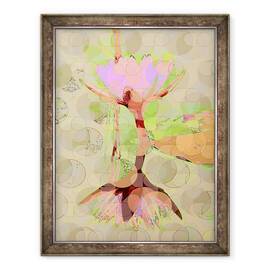 Tablou inramat - Scott J. Davis - Reflectie crin, 60 x 80 cm - - Roveli