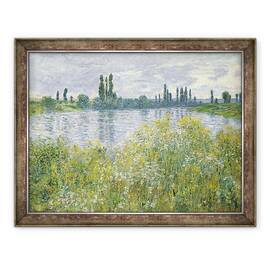Tablou inramat - Claude Monet - Bancile Senei, Vetheuil, 60 x 80 cm - - Roveli