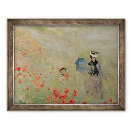 Tablou inramat - Claude Monet - Maci salbatici II, 60 x 80 cm - - Roveli