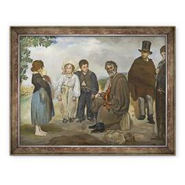Tablou inramat - Edouard Manet - Vechi muzician, 60 x 80 cm - - Roveli