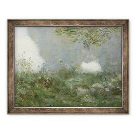 Tablou inramat - Jean Baptiste Camille Corot - Souvenir de Mortefontaine, 60 x 80 cm - - Roveli