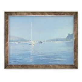 Tablou inramat - Jennifer Wright - Salcombe Yachts - Caldura de vara, 60 x 80 cm - - Roveli
