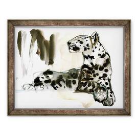 Tablou inramat - Mark Adlington - Leopard IV, 60 x 80 cm - - Roveli