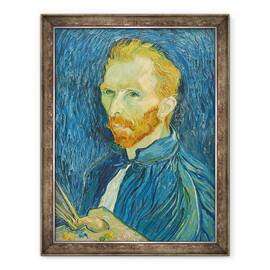 Tablou inramat - Vincent van Gogh - Autoportret II, 60 x 80 cm - - Roveli