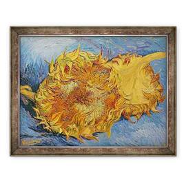 Tablou inramat - Vincent van Gogh - Floarea-soarelui II, 60 x 80 cm - - Roveli