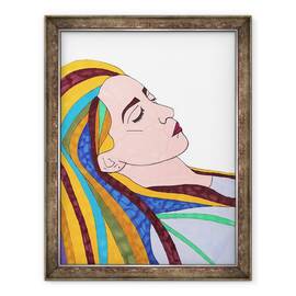 Tablou inramat - Daisy de Villeneuve - Autoportret I, 60 x 80 cm - - Roveli