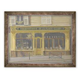 Tablou inramat - Julian Barrow - Herboristerie de la Place Clichy, 60 x 80 cm - - Roveli