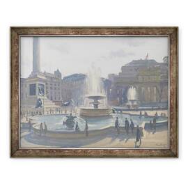 Tablou inramat - Julian Barrow - Trafalgar Square II, 60 x 80 cm - - Roveli