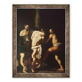 Tablou inramat - Michelangelo Merisi da Caravaggio - Flagelare, 60 x 80 cm - - Roveli