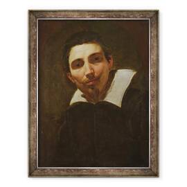 Tablou inramat - Simon Vouet - Portretul unui barbat, 60 x 80 cm - - Roveli