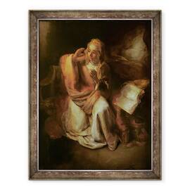 Tablou inramat - Willem Drost - Buna Vestire, 60 x 80 cm - - Roveli