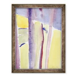 Tablou inramat - Claudia Hutchins-Puechavy - Copaci cu vedere la lac, 60 x 80 cm - - Roveli