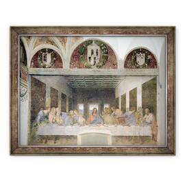Tablou inramat - Leonardo da Vinci - Cina de Taina VII, 60 x 80 cm - - Roveli
