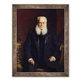 Tablou inramat - Constant - Portretul lui Alfred Chauchard 1821-1909 1896, 60 x 80 cm - - Roveli