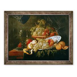 Tablou inramat - Alexander Coosemans - Viata statica a fructelor, 60 x 80 cm - - Roveli