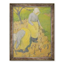 Tablou inramat - Paul Serusier - Femeile din podgorie, 60 x 80 cm - - Roveli
