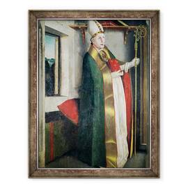 Tablou inramat - Konrad Witz - Sfantul Augustin 354-430 c.1435, 60 x 80 cm - - Roveli