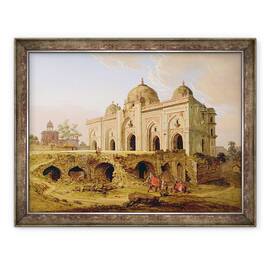 Tablou inramat - Robert Smith - Masjid Qal A-l-kuhna, Purana Qila, Delhi, 60 x 80 cm - - Roveli