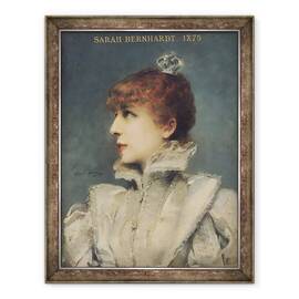 Tablou inramat - Louise Abbema - Sarah Bernhardt 1844-1923 1875, 70 x 90 cm - - Roveli