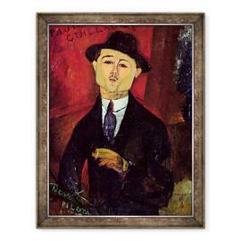 Tablou inramat - Amedeo Modigliani - Paul Guillaume 1893-1934 Novo Pilota, 70 x 90 cm - - Roveli