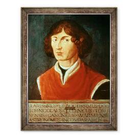 Tablou inramat - Scoala Poloneza - Portretul lui Andreus Nikolaus Copernicus 1473-1543 1575, 70 x 90 cm - - Roveli