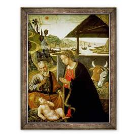 Tablou inramat - Bastiano Mainardi - Nasterea Domnului, 70 x 90 cm - - Roveli