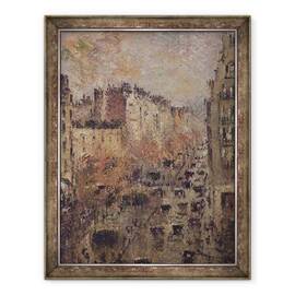 Tablou inramat - Gustave Loiseau - Bulevardul Raspail, 70 x 90 cm - - Roveli