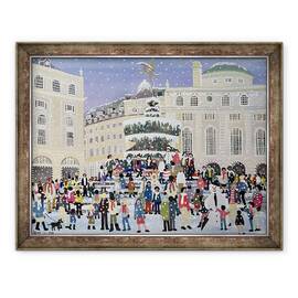 Tablou inramat - Judy Joel - Piccadilly zapada Scena, 70 x 90 cm - - Roveli