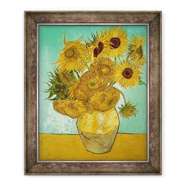 Tablou inramat - Vincent van Gogh - Floarea-soarelui I, 50 x 60 cm - - Roveli