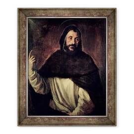 Tablou inramat - Titian - Sfantul Dominic 1170-1221, 50 x 60 cm - - Roveli