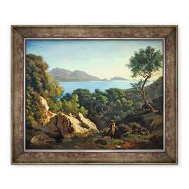 Tablou inramat - Paul Jean Flandrin - Near Marseille, 50 x 60 cm - - Roveli