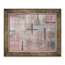 Tablou inramat - Peter McClure - Coperta de carte I, 20-20, 50 x 60 cm - - Roveli