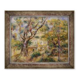 Tablou inramat - Pierre Auguste Renoir - Ferma de la Les Collettes, Cagnes, 50 x 60 cm - - Roveli