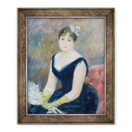 Tablou inramat - Pierre Auguste Renoir - Madame Léon Clapisson, 50 x 60 cm - - Roveli