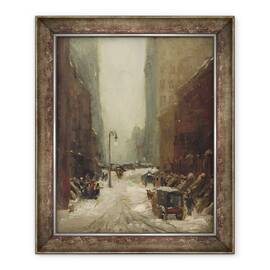 Tablou inramat - Robert Cozad Henri - Zapada in New York, 50 x 60 cm - - Roveli