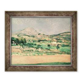 Tablou inramat - Paul Cezanne - Montagne Sainte-Victoire, 50 x 60 cm - - Roveli