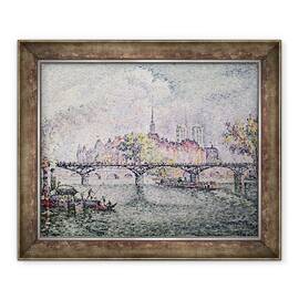 Tablou inramat - Paul Signac - Ile de la Cite, Paris, 50 x 60 cm - - Roveli