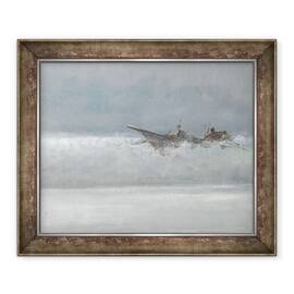 Tablou inramat - Lincoln Seligman - Breaking Surf, Sri Lanka, 50 x 60 cm - - Roveli