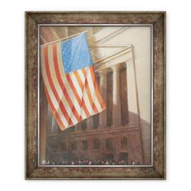 Tablou inramat - Lincoln Seligman - Bursa de Valori New York II, 50 x 60 cm - - Roveli