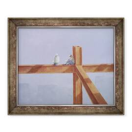 Tablou inramat - Lincoln Seligman - Pauza de pranz, 50 x 60 cm - - Roveli