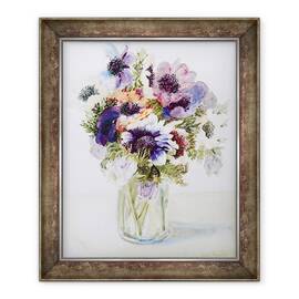 Tablou inramat - Joan Thewsey - Anemone intr-o cana de sticla, 2000, 50 x 60 cm - - Roveli