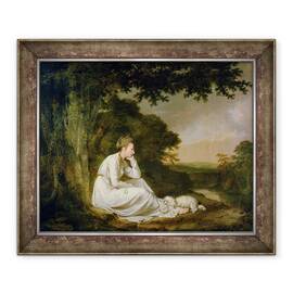 Tablou inramat - Joseph Wright of Derby - Maria, 50 x 60 cm - - Roveli