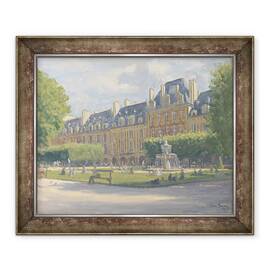 Tablou inramat - Julian Barrow - Place des Voges, 50 x 60 cm - - Roveli